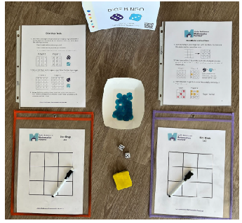 Dice Bingo setup